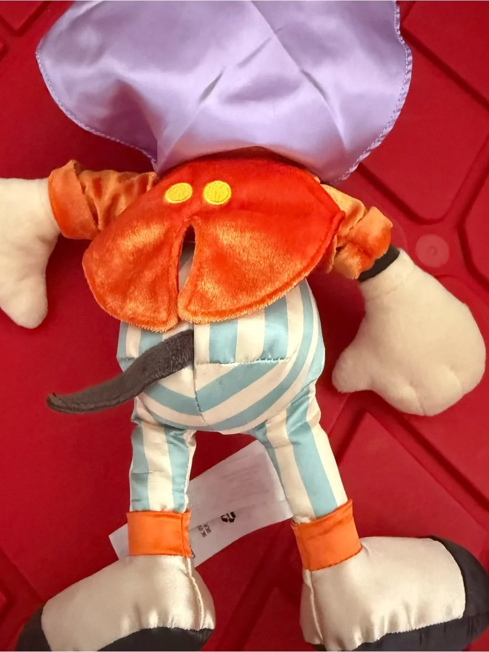 Disney Halloween Mickey Mouse Plush - Orange, Blue & Black